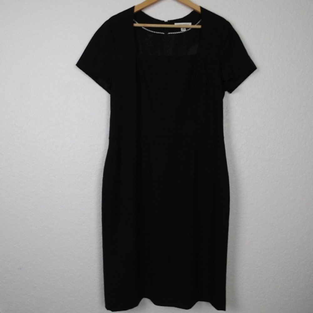 Banana Republic Womens‎ Sheath Dress Sz 14 Black